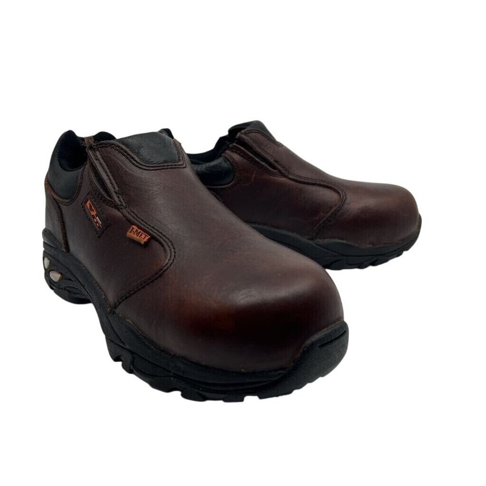 Thorogood Unisex Adults I-Met2 Work Safety Boots Brown Leather Ankle M4 W6 M New